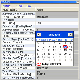 save metadata information of JPEG, TIFF, MS-Office format